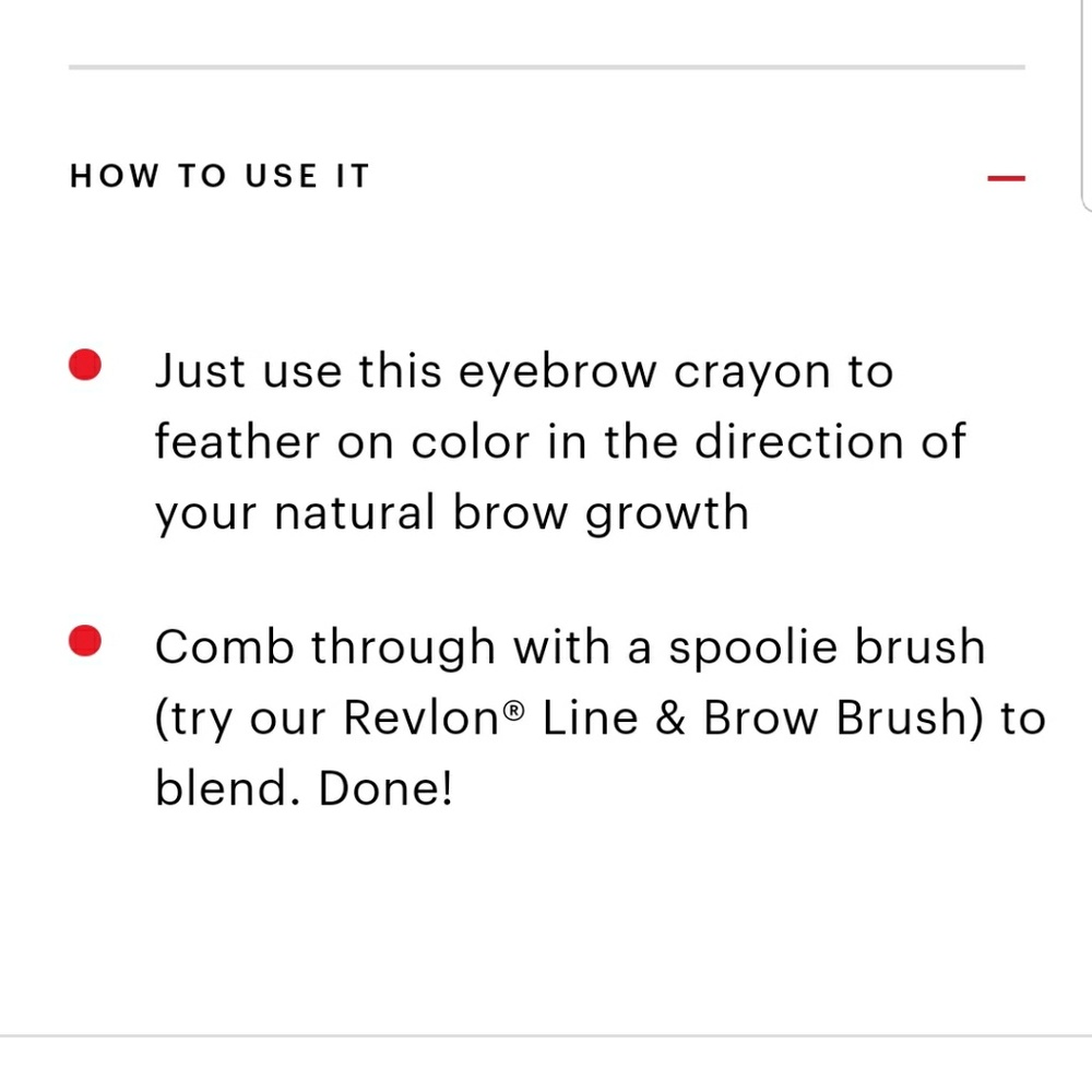 5/$25🌻Revlon Colorstay Brow Crayon Dark Brown - Picture 7 of 7